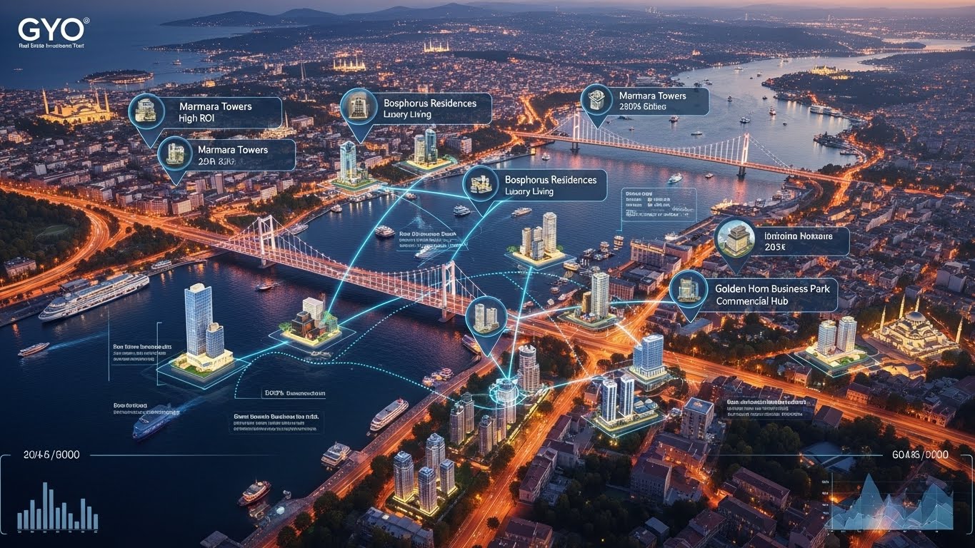 İstanbul'un En İyi GYO Gayrimenkul Yatırım Projeleri 2026